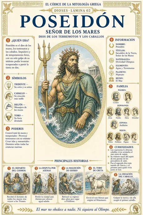 Poseidón · Señor de los Mares