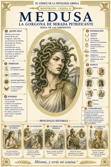 Medusa · La Gorgona Petrificante