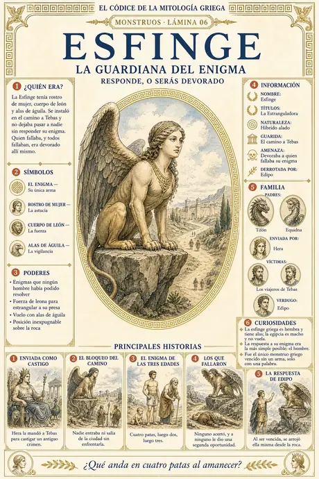 Esfinge · La Guardiana del Enigma