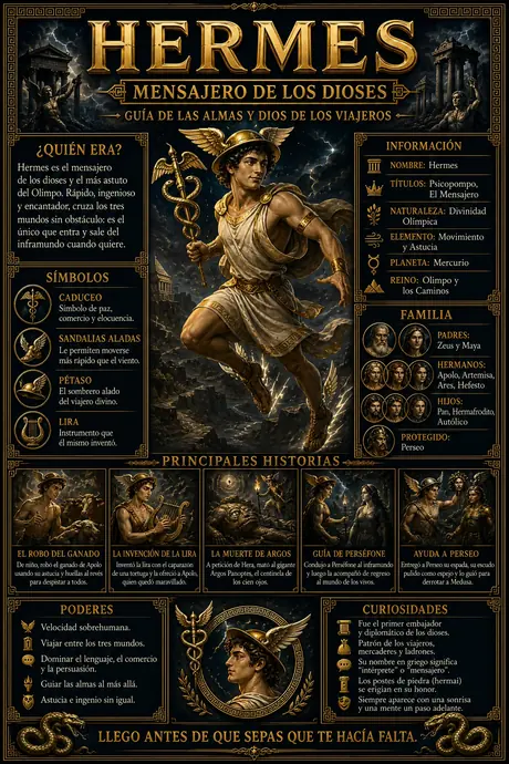 Hermes · Mensajero de los Dioses