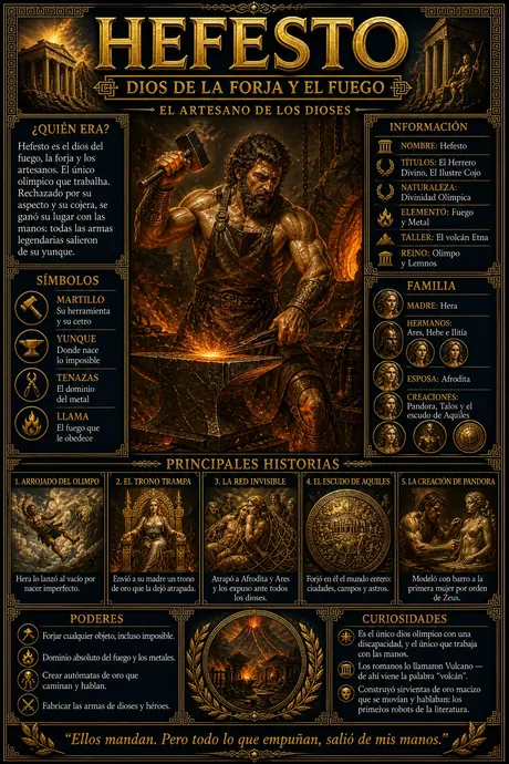 Hefesto · Dios de la Forja