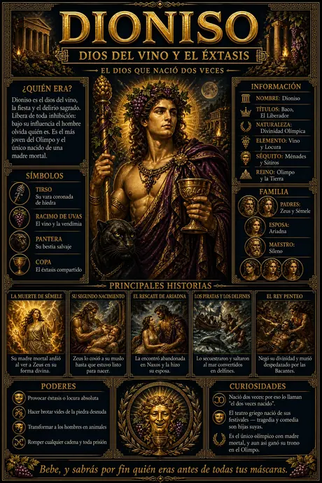 Dioniso · Dios del Vino