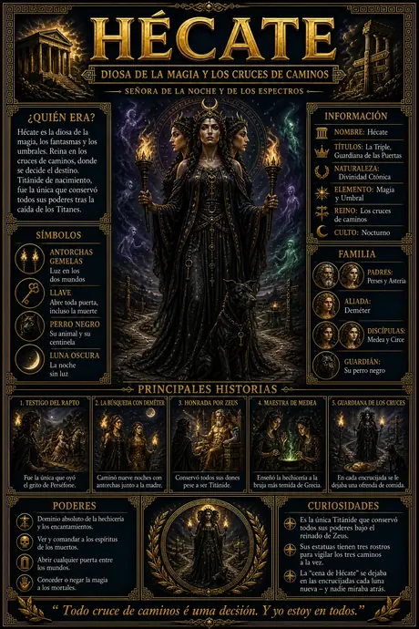 Hécate · Diosa de la Magia