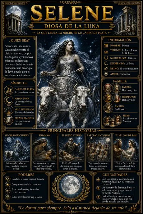 Selene · Diosa de la Luna