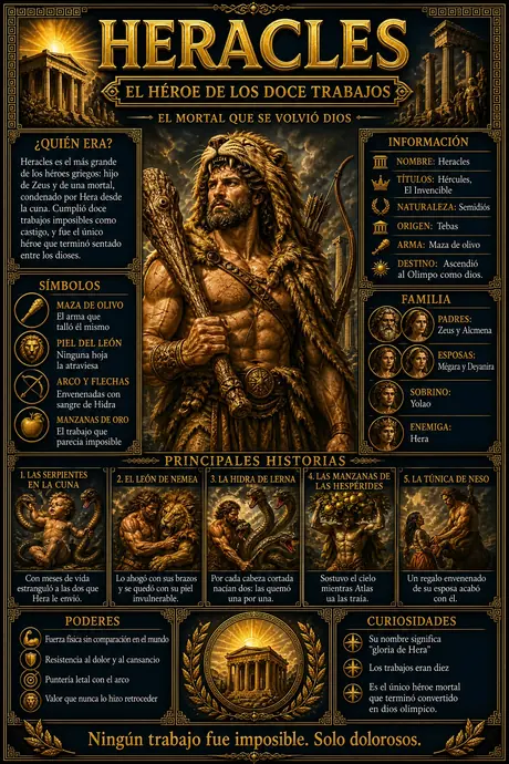 Heracles · El Héroe de los 12 Trabajos