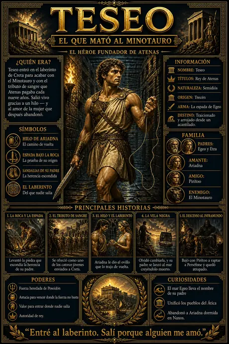 Teseo · El que Mató al Minotauro