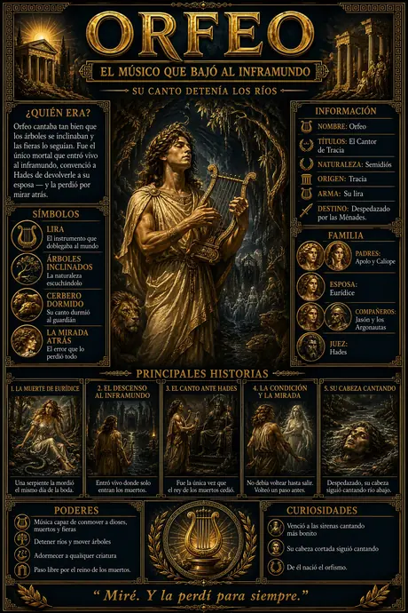 Orfeo · El Músico del Inframundo