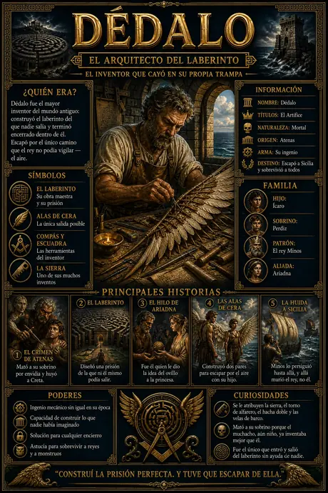 Dédalo · El Arquitecto del Laberinto