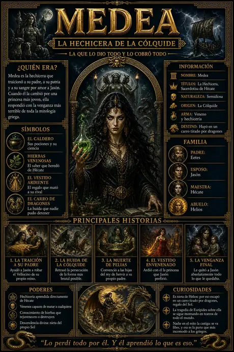 Medea · La Hechicera de la Cólquide
