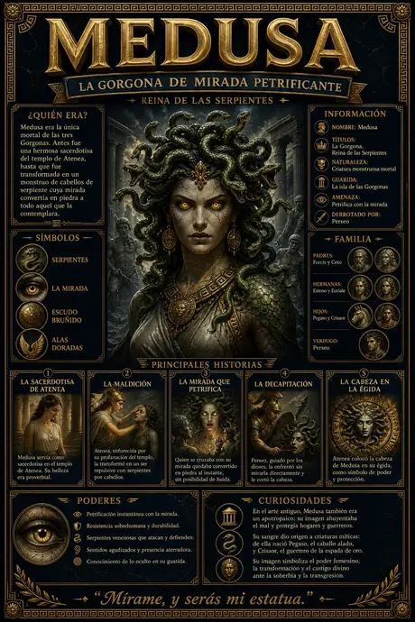 Medusa · La Gorgona Petrificante