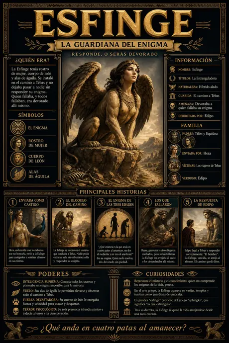 Esfinge · La Guardiana del Enigma