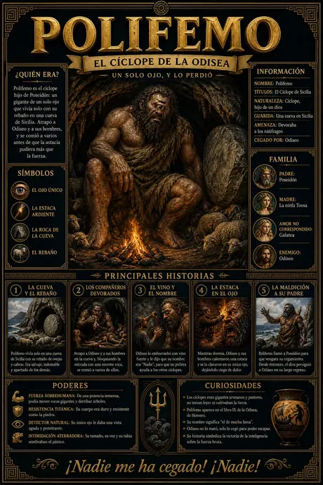 Polifemo · El Cíclope de Odiseo