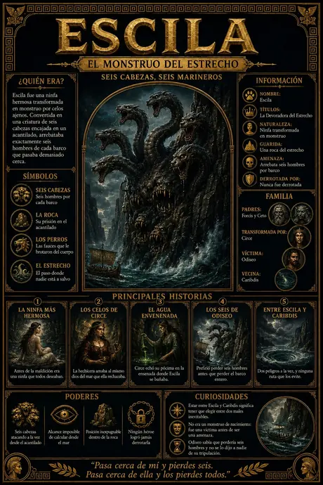 Escila · El Monstruo del Estrecho
