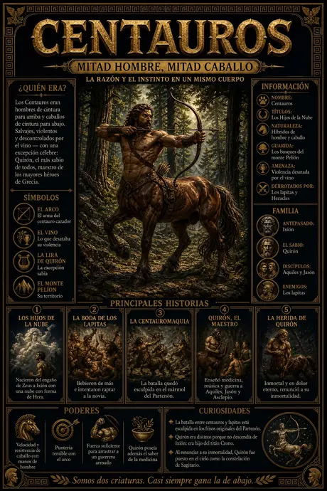 Centauros · Mitad Hombre, Mitad Caballo