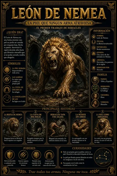León de Nemea · La Piel Impenetrable