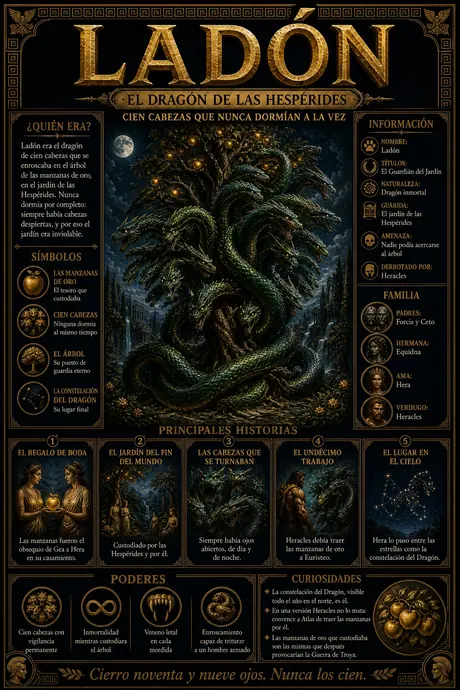 Ladón · El Dragón de las Hespérides